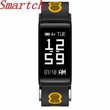 Smartch HM68 Смарт Фитнес активности часы с трекером крови Давление монитор сердечного ритма Bluetooth 4,0 смарт-браслет Wristban