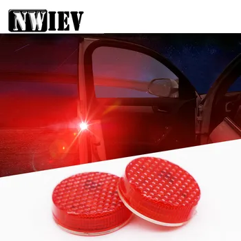 

NWIEV Car LED door light Strobe Warning Light For VW Polo Golf 4 5 7 6 Passat B6 Hyundai Tucson Solaris Ix35 Lada granta vesta
