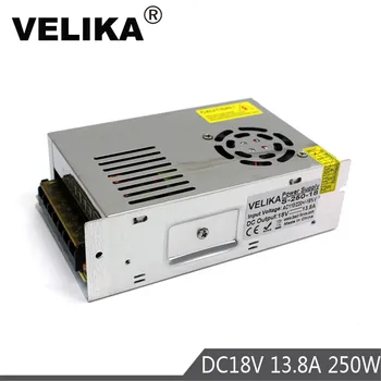 

high quality switching power supply Source 18v 13.8A 250W ac dc converter led driver For LED strip display cctv and 3d printer