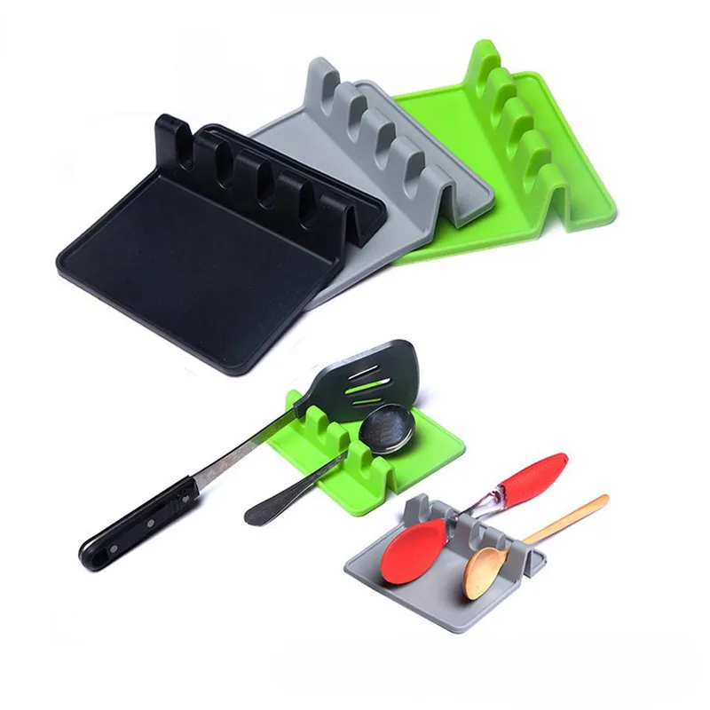 Kitchen Cooking Tools Kitchen Silicone Spoon Rest Utensils Kitchen