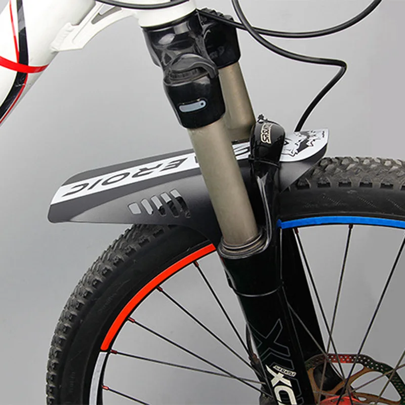 2 Pcs Mountian Bike Fender MTB Mudguard Plus Front Rear Bicycle Fits 26/"