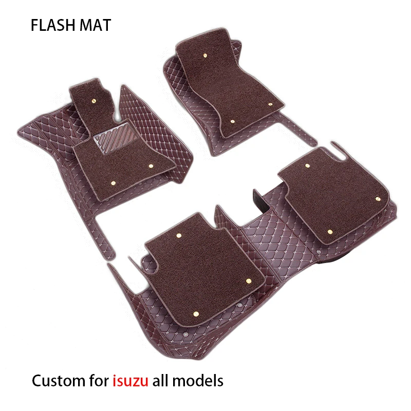 

car floor mats for isuzu all models isuzu D-MAX JMC S350 same structure interio auto accessories car mats