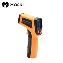 

MOSKI , Infrared Thermometer,Non-Contact Laser LCD Display IR Infrared Digital C/F Selection Surface Temperature Thermometer