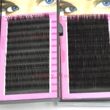 0.15 Utimate Роскошные Шелковые Ресницы C керлинг 4 Размер смешанная партия розовый ПВХ коробки 12 линии Natural накладные ресницы