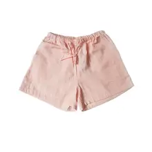 Летний хлопковый сна Для женщин Повседневная одежда, Домашняя одежда шорты эластичный пояс пижамные брюки свободные пижамы ночные шорты M-XL