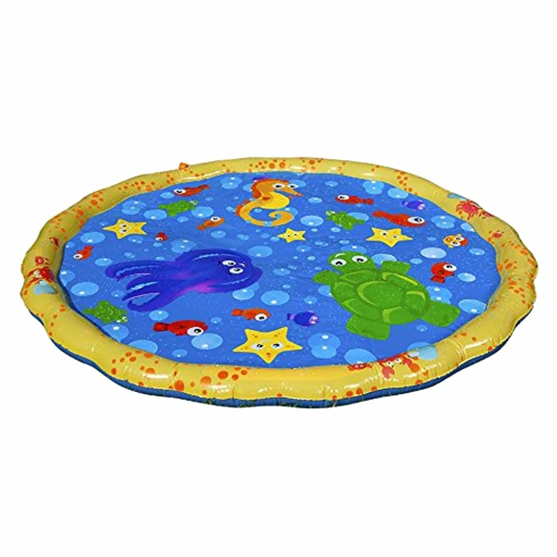 100 см детский надувной матрас Экологически ПВХ наружная вода игрушка спрей Подушка газон, бассейн, Пляжная подушка