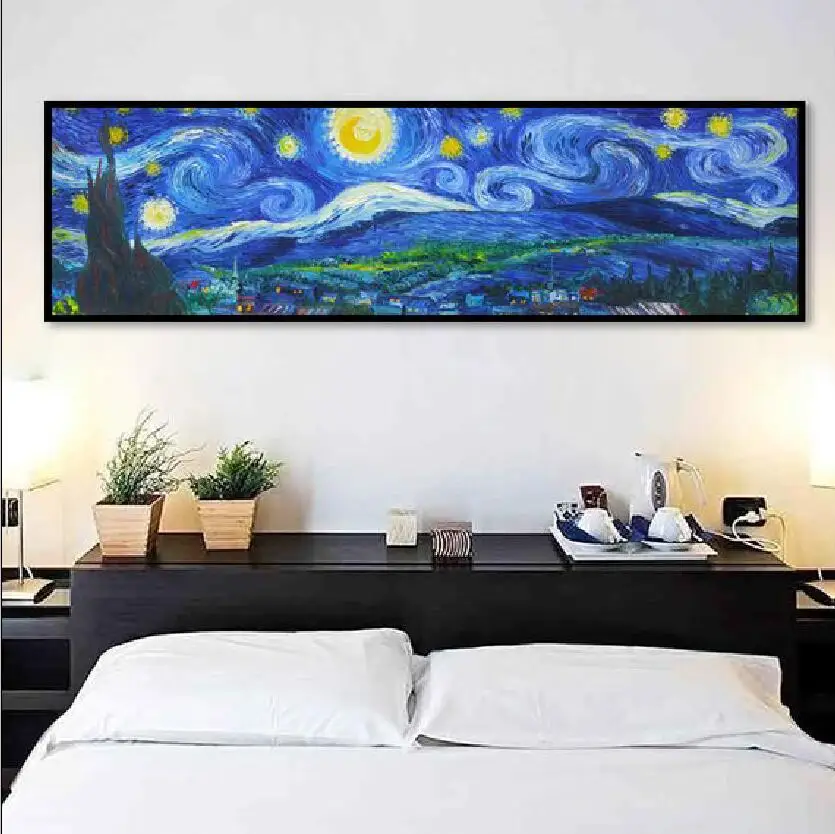 irises van gogh Starry Night 3