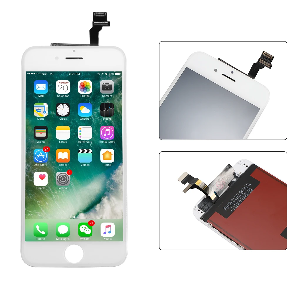 

Lowest Price Total Phone Touch Screen Protector For IPhone 6 6Plus LCD With 3D Force Touch Screen Digitizer Assembly Display