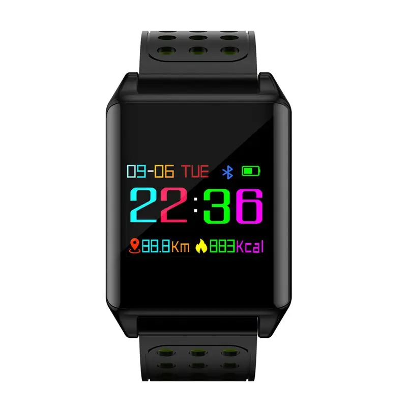 Продвижение- M7 цветной oled-экран спортивный смарт-браслет IP67 водонепроницаемый поддержка сердечного ритма кровяное давление предметр Смарт-часы f