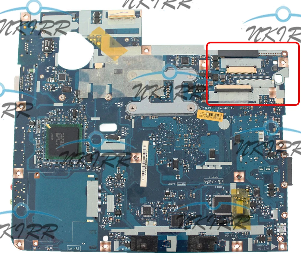 LA-4854P SATA back