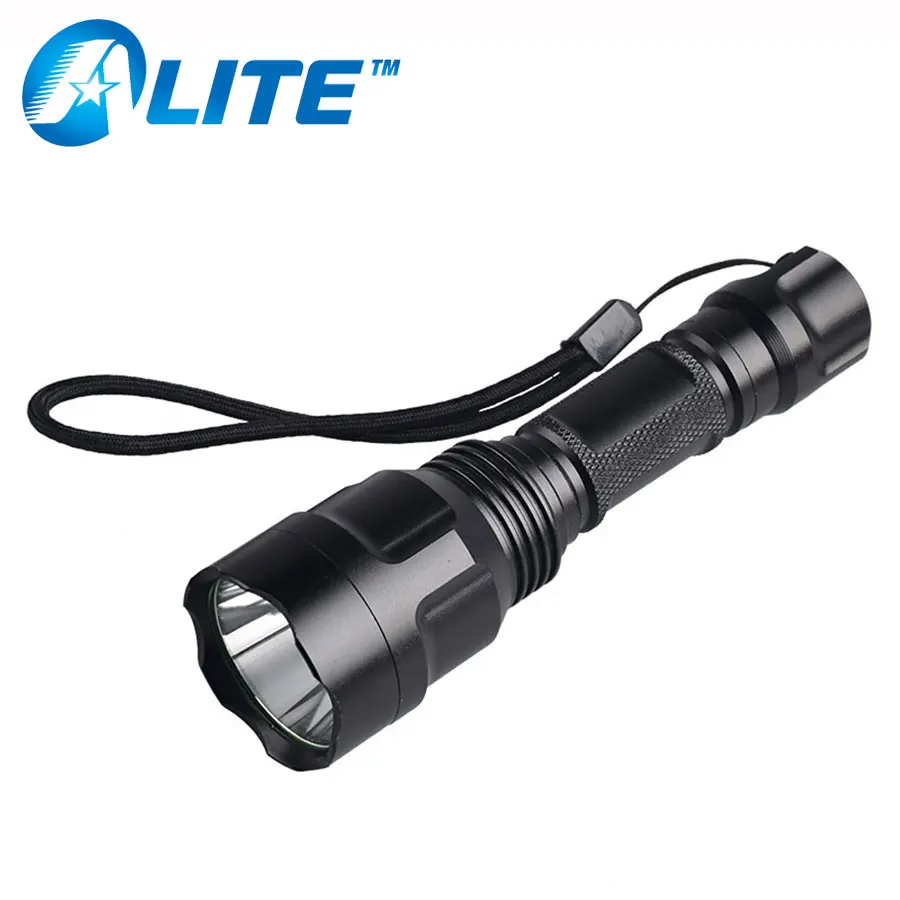 TMWT C8 Tactical LED Flashlight 18650 XML T6 Powerful Gun Flash light
