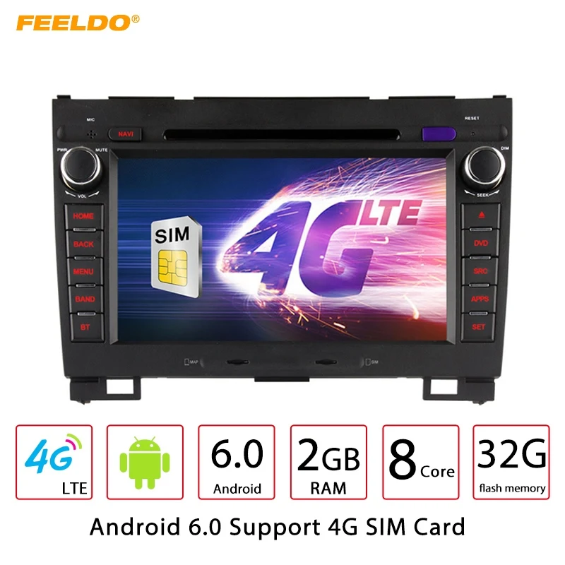 Cheap FEELDO 8" Android 6.0 (64bit) DDR3 2G/32G/4G LTE Octa Core Car DVD GPS Radio Head Unit For Great Wall Hover H3/H5(2010~2013) 0