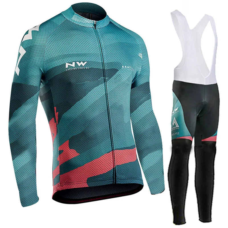 

Pants Rapha Long Sleeve Cycling Clothing Set Mountian Bicycle Cycling Jersey Racing Bike Cycling Clothes With 3D Gel Pad