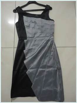 

[BIG SALE] Summer New Fashion Women Clothing Irregular Neck Sleeveless Mini Dresses Patchwork Color Irregular Dress