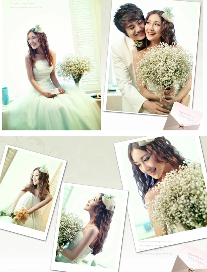 JAROWN Simulation Gypsophila Flower Branch Artificial Wedding Decorative DIY Silk Fake Flower Home Party Feast Decor Flores  (27)