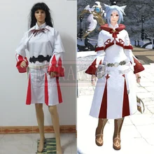 Custom Made Final Fantasy XIV 14 White Mage font b Cosplay b font Outfit Adult Halloween