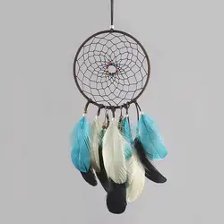 Украшение автомобиля вися Craft Орнамент Dream Catcher Ванная комната Спальня Гостиная Home Decor талисман индийский Стиль Ловец снов