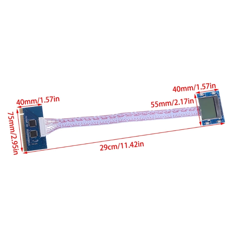 PCI Материнская плата диагностический тест er анализатор lcd Post Тестовая карта для настольного ноутбука