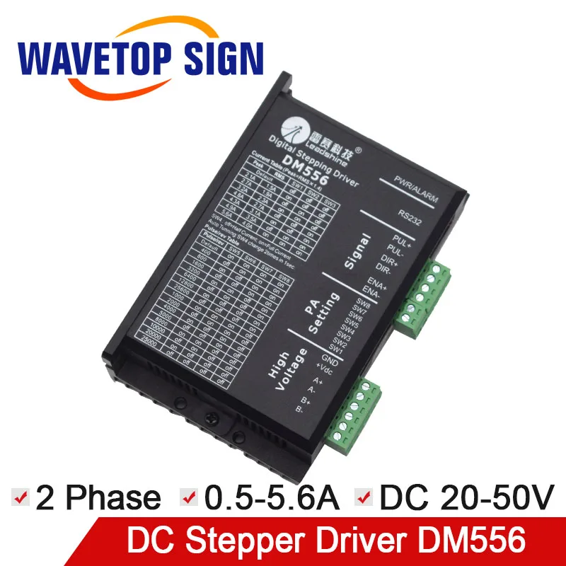 

Leadshine 2 Phase digital Stepper Driver DM556 VDC20-50V 5.6A