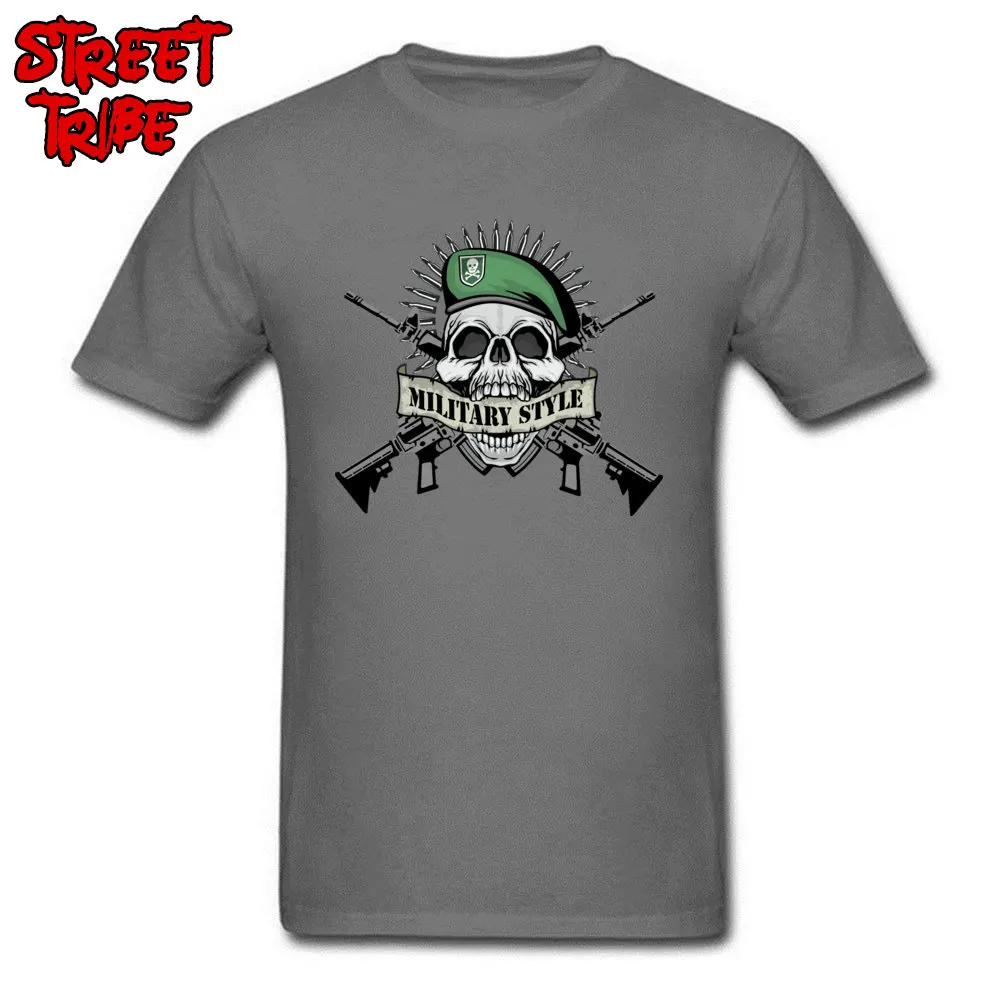 firearm skull guns825y Short Sleeve Tops Shirts Labor Day Round Collar All Cotton Mens Top T-shirts Party Tee Shirt Family firearm skull guns825y carbon