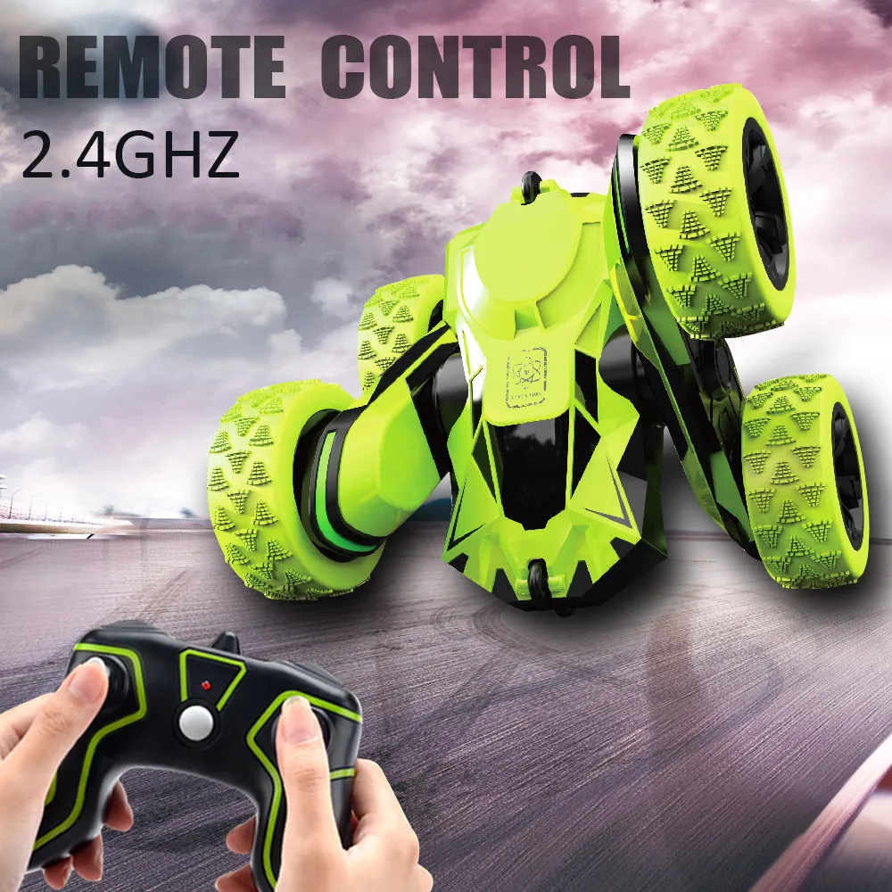 

RC Car 2.4GHz Stunt Drift Deformation Buggy Car Rock Crawler Roll Car 360 Degree Flip Kids Robot RC Cars Toys for children Gifts