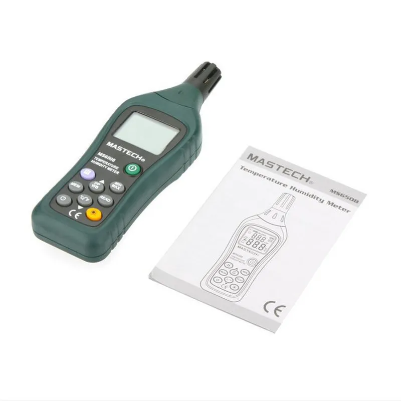 

MASTECH MS6508 Thermo-hygrometer Digital Temperature Humidity Moisture Meter Tester Thermometer