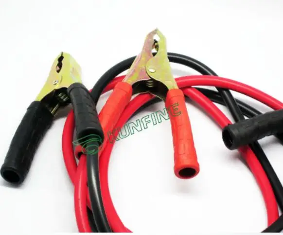2 metros 500AMP Cable de refuerzo línea de batería de coche camión fuera de carretera Auto coche salto Cables Universal batería línea trajes 2 metros 500AMP Cable de refuerzo línea de batería de coche camión fuera de carretera Auto coche salto Cables Universal batería línea trajes