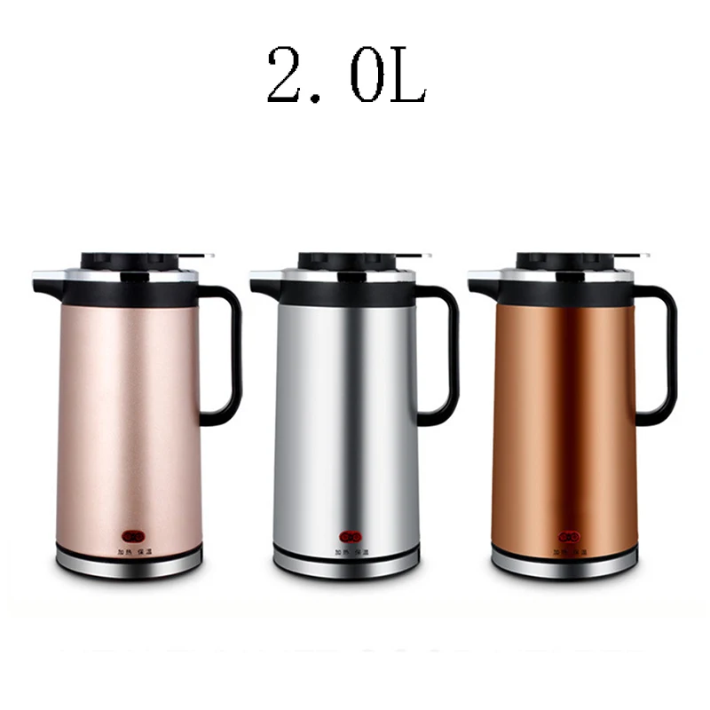 2.0L Electric Water Kettle Auto Power off Protection Wired Handheld Instant Heating Electric