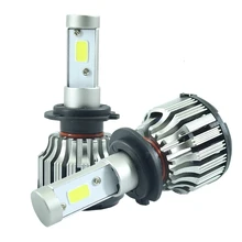 All-in-One Car Headlights LED H7 H8/H9/H11 HB3/9005 HB4/9006 H1 H3 880/881 Bulb Auto Front Bulb 60W 6000lm Automobiles Headlamp