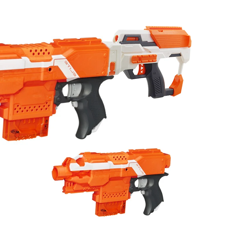 Airsoft пневматические пистолеты Задняя поддержка для Nerf пластиковые аксессуары