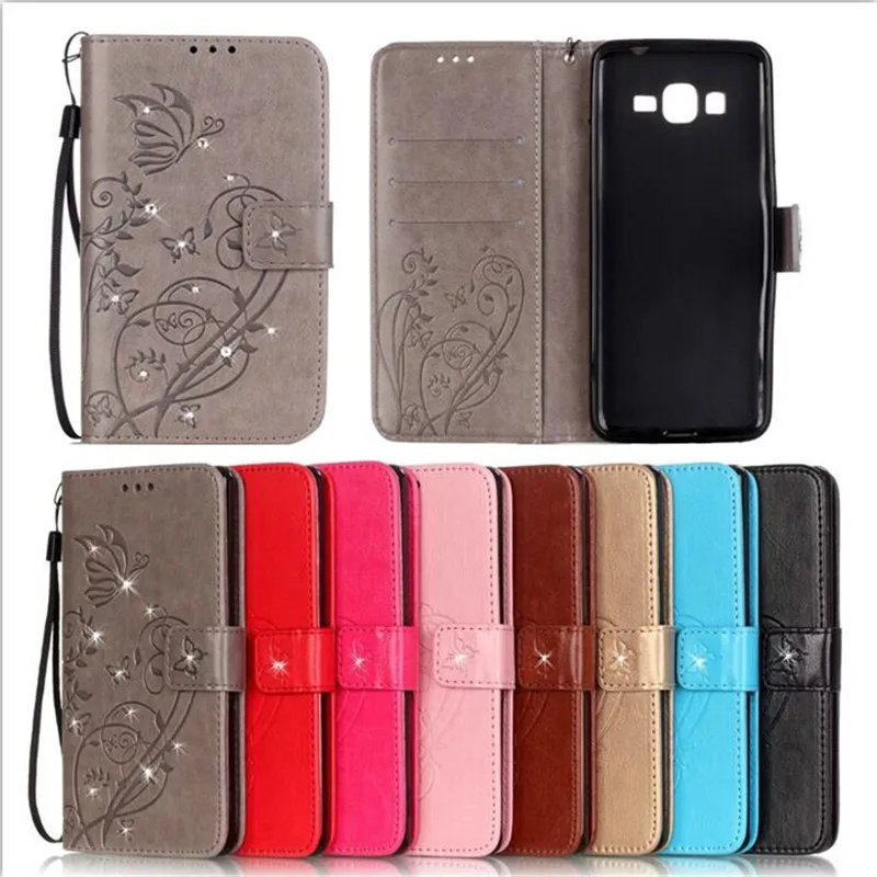 

Luxury Fashion PU wallet Case Diamond Holster Case Cover for Samsung Galaxy A3 A5 J3 J5 J7 2015 2016 S3 S4 S5 S6 S7 Edge S8 Plus