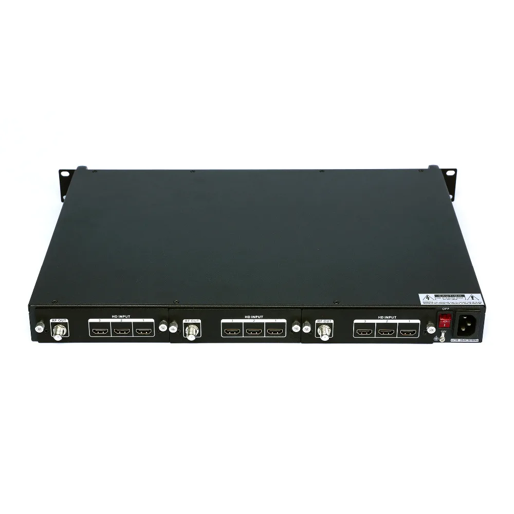 

SKD1911 12CH 1080P HD HDMI Transmodulator 4 DVB-C J.83A RF output, 2U Standard Chassis, Intranet&Remote NMS, Modularization