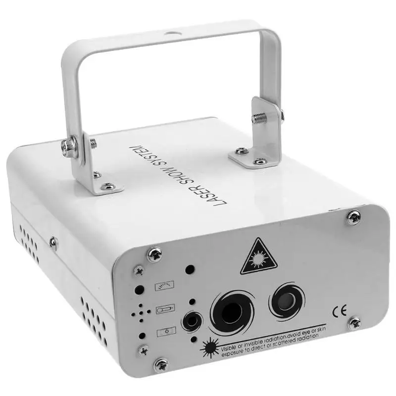 

Mini LED Laser RGB Projector Light DJ DMX Disco Sound Control Colorful Stage Lighting Effect Party Bar KYV Music Par Lamp Rotate