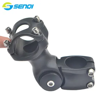 

New In 2016 28.6*31.8*95mm Black Colour MTB BMX Angle Adjustable Riser Stem The Force Gooseneck Stem BSB007