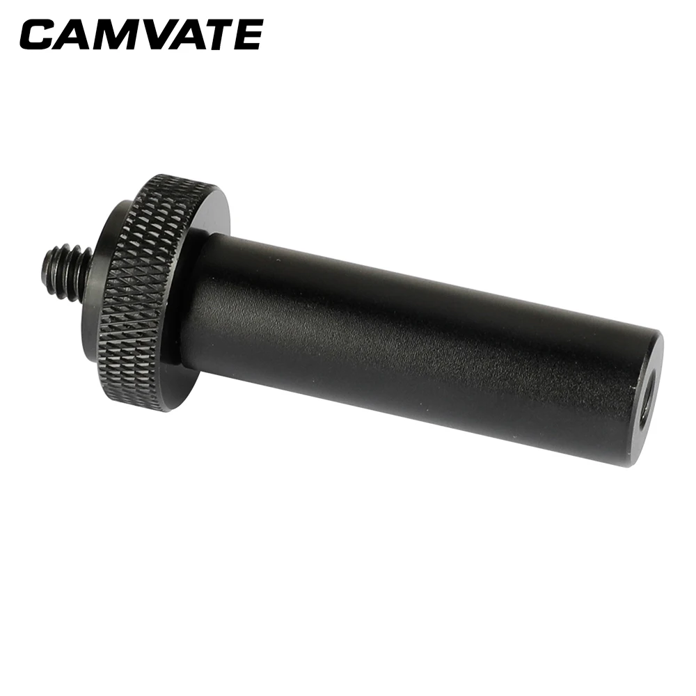 CAMVATE 15 мм микро стержень (2 дюйма) с одним конец 1/4 &quot 20 Мужской Резьбовой Адаптер
