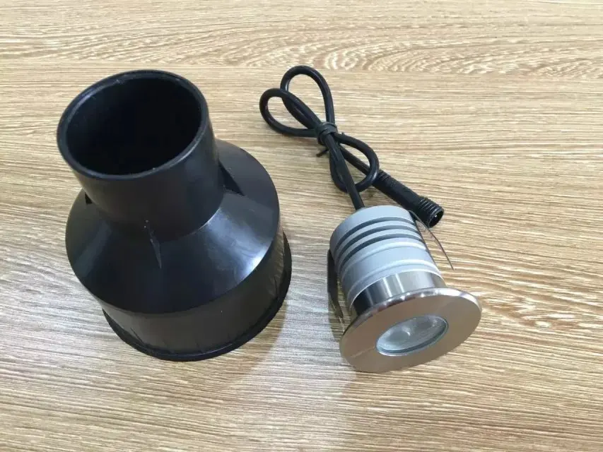 3 W LED Piscina luz IP68 12 v 3 LEDs Iluminación de exterior RGB LED subacuática Iluminación charca llevó piscina luz garantía 2 años