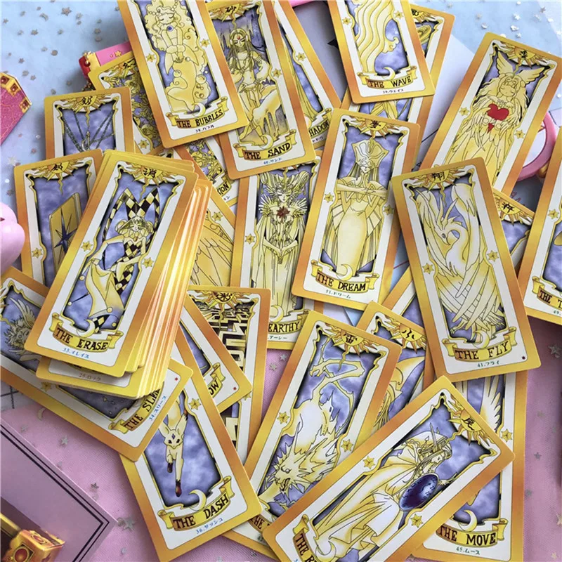 1 комплект Аниме Cardcaptor Sakura Clow Card Косплей prop KINOMOTO SAKURA Card captor карты с Сакурой Таро