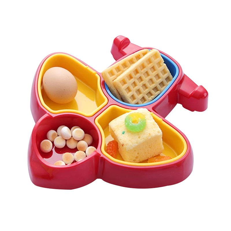 

Tableware Plane Safety Dinnerware Multi Boxes Shape Learning Kitchen Dining Bar Infant Feeding Set Baby Bowls Dishes Plates