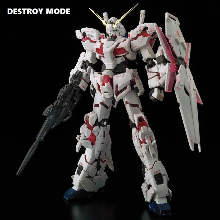 Gundam RG 1/144 модель RX-0 единорог GUNDAM Freedom разрушить броню Unchained мобильный костюм детские игрушки