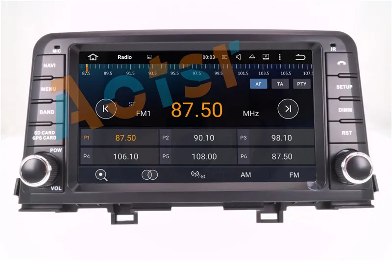 Top 8 Core Android 6.0 Auto Stereo GPS Navigation Radio Receive Bluetooth For KIA PICANTO MORNING 2017 2018 NO Car CD DVD Player 0