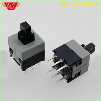 

6PIN TACTILE PUSH BUTTON SWITCH NO LOCK 8.5*8.5MM SQUARE MICRO SWITCH