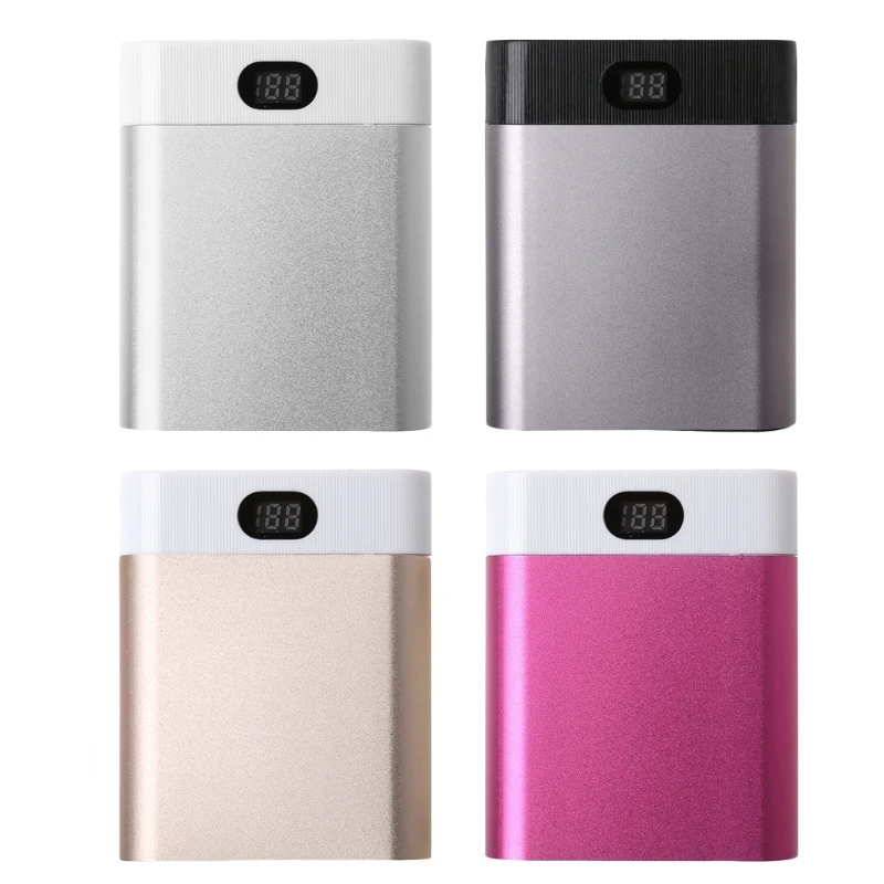 

1pc Power bank 18650 Battery Holder Plastic Battery Holder Storage Case Battery Charger DIY Box For MP3/4 Phone