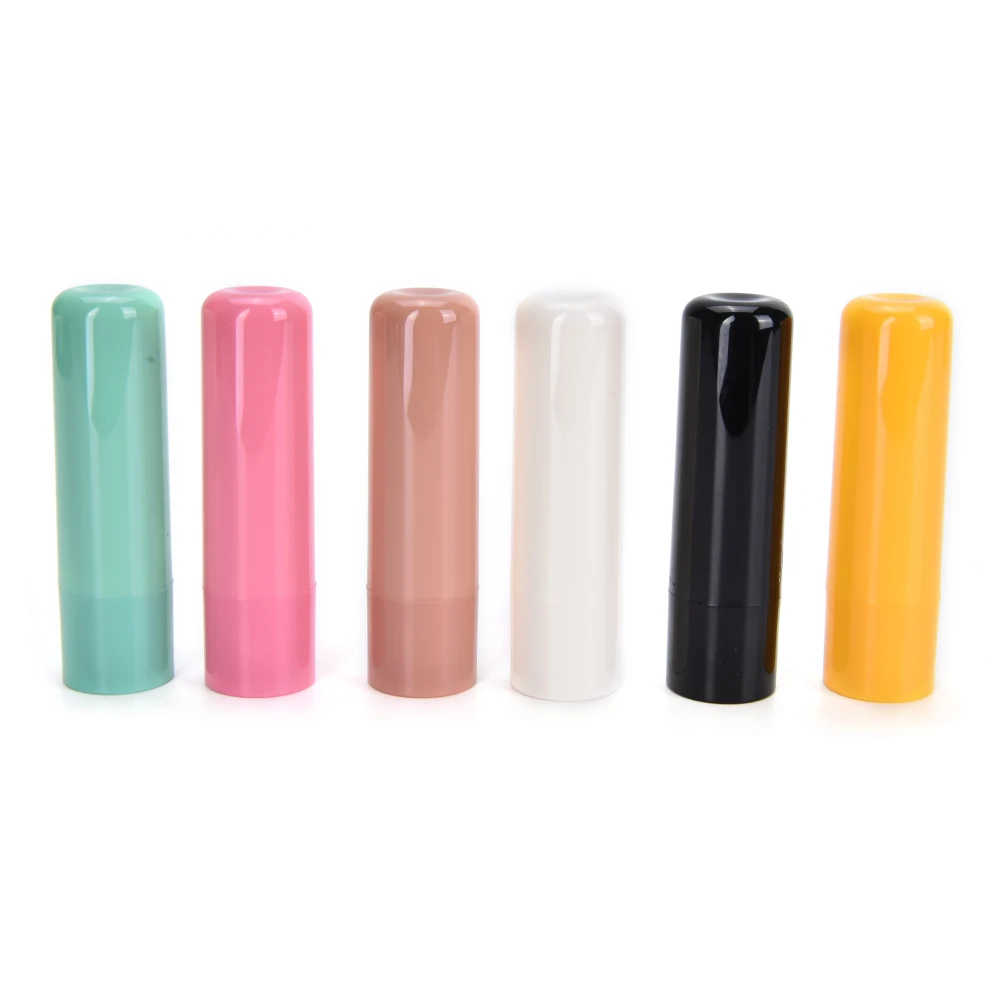 2017 New Cute 4g Mini Empty Lip Balm Stick Tube, Lipstick Tube, Lip Balm Container with Caps Hot