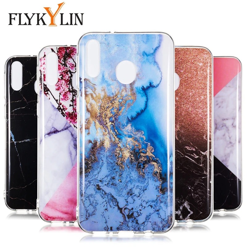 Силиконовый чехол FLYKYLIN для Samsung Galaxy M10 M20 M30 чехлы A20 A30 A40 A50 A70 из мягкого ТПУ и