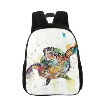

Custom Backpack Print Men's and Women's Casual Backpack Children's Backpack Backpack Cartoon Ocean Series Cool Pattern