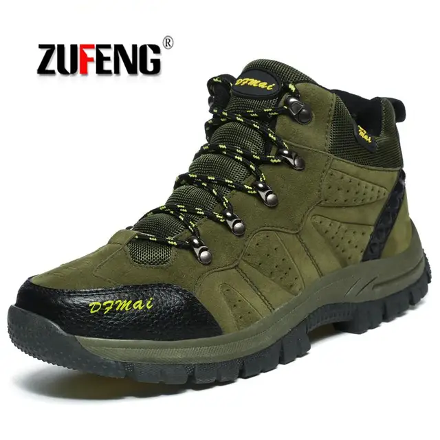Winter High Top Men Hiking Shoes Women Outdoor Waterproof Hiking Shoes Mountain Zapatillas Trekking Mujer Shoes Warm Snow Boots