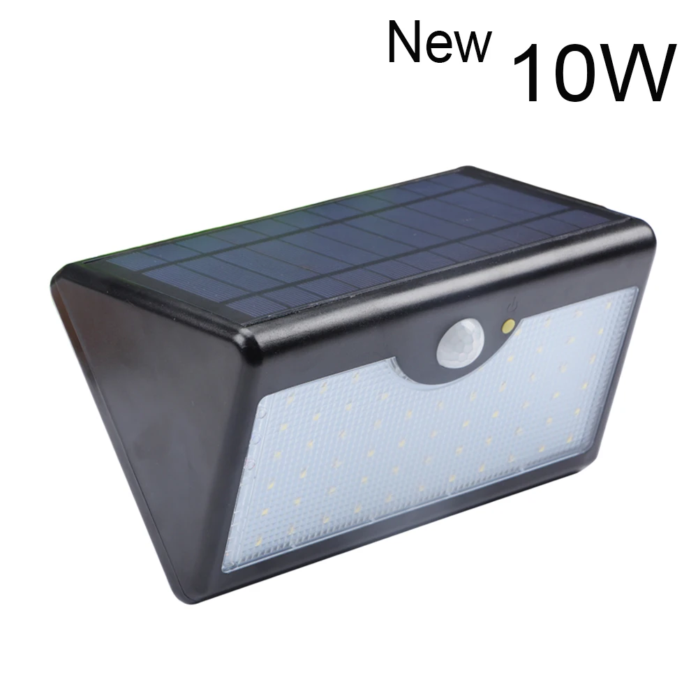 Upgraded 60LED solar power wall light solar PIR Motion Sensor solar lamps outdoor waterproof solar garden Security lighting