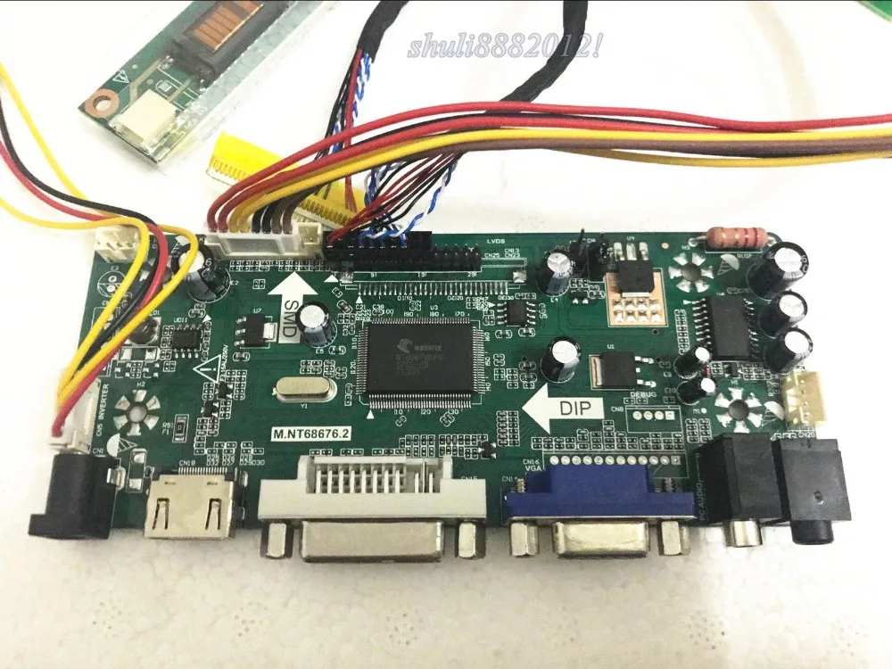 

M.NT68676.2 board for B156XW02 V.2 HW4A New item LCD Screen Driver Controller Board HDMI+DVI+VGA
