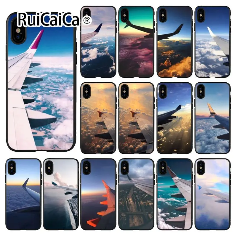 Чехол для мобильного телефона Ruicaica Aircraft fly travel цветной милый чехол Apple iPhone 8 7 6 6S Plus