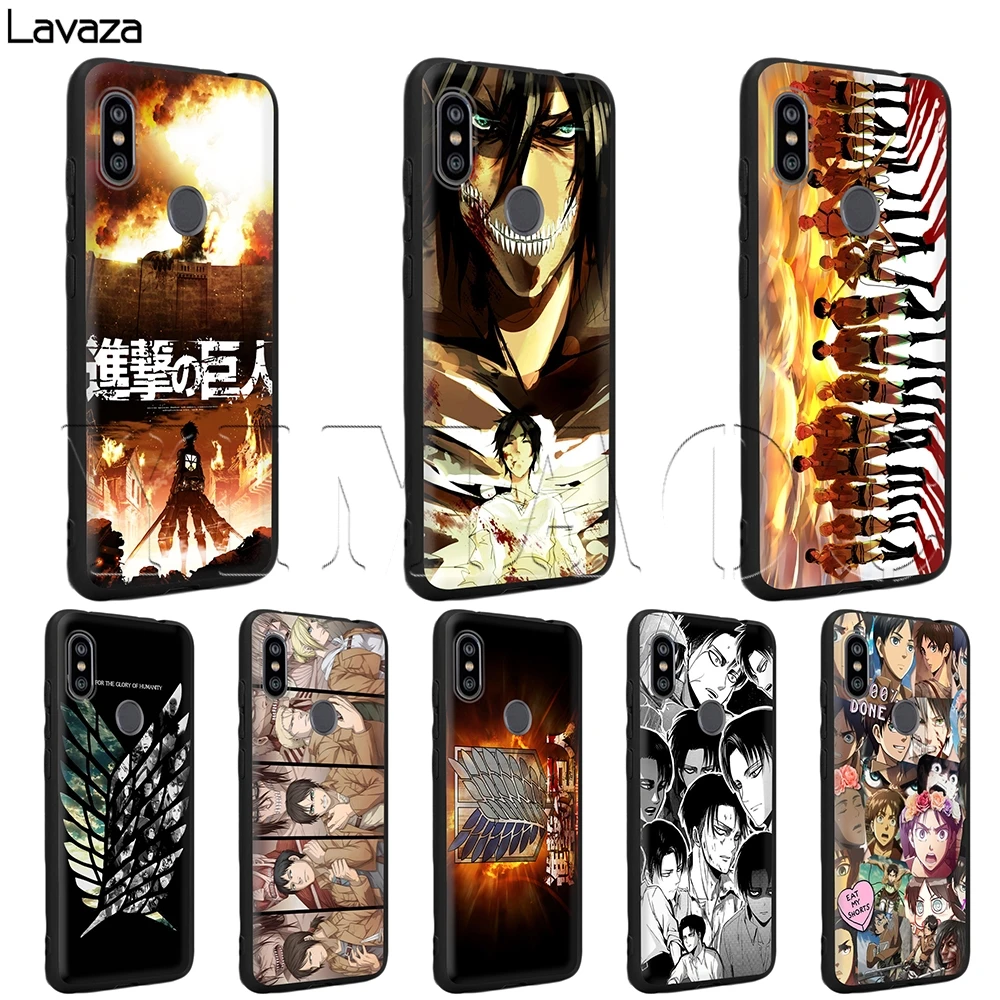 Чехол Lavaza Attack On Titan для Xiaomi Redmi Note 4A 4X 5 5A 6 6A 7 S2 Pro Go Prime Plus |